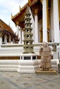 Beard in the temple bangkok asia marble