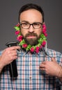 Bearded man Royalty Free Stock Photo