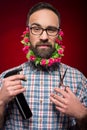 Bearded man Royalty Free Stock Photo
