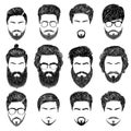 Bearded man hairstyles