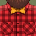 Bearded Man illustration