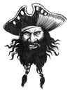 Bearded pirate