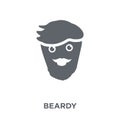 beardy icon from Hygiene collection.