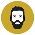 Beardy man Royalty Free Stock Photo