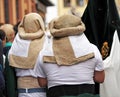 Bearers, Holy Week in Seville, Andalusia, Spain