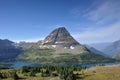 Bearhat Mountain in Glacier National Park Royalty Free Stock Photo