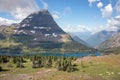 Bearhat Mountain, Hidden Lake, Glacier National Park Royalty Free Stock Photo