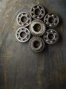 Bearing and gear Royalty Free Stock Photo