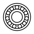 Bearing Icon Royalty Free Stock Photo