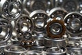 Bearings. Ball bearings. Thrust bearings Royalty Free Stock Photo