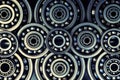 Bearings. Ball bearings. Thrust bearings Royalty Free Stock Photo