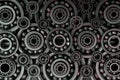 Bearings. Ball bearings. Thrust bearings Royalty Free Stock Photo