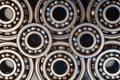 Bearings. Ball bearings. Thrust bearings Royalty Free Stock Photo