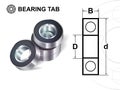 Bearings guide. Bearings on the white background. Vector Ilustration.