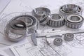 Bearings and many drawings