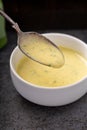 Bearnaise sauce in a small bowl Royalty Free Stock Photo