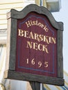 Bearskin Neck Welcome Sign