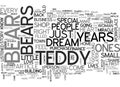 A Beary Special Miracle Word Cloud