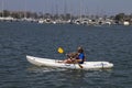 Beat The Heat Kayaking In California Royalty Free Stock Photo