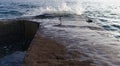 Beatiful beachside views on a late autumn afternoon