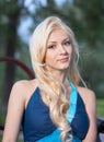 Beatiful blonde girl Royalty Free Stock Photo