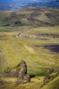 Beatiful landscape as seen from DyrhÃÂ³laey, Iceland