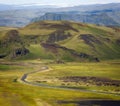 Beatiful landscape as seen from DyrhÃÂ³laey, Iceland