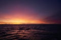 Beatiful seascape. Sunset at sea