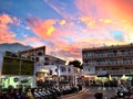 Beatiful Sunny Beach day in Formentera Spain. Royalty Free Stock Photo