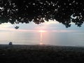 Beatiful Sunset At Senggigi Beach