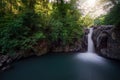 Beatiful view of aling aling Waterfall in bali