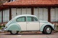 Beatiful view of classic Volkswagen Beetle