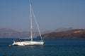 Beatifull Yaht in Aegean Sea