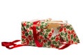 Beatifully wrapped present Royalty Free Stock Photo