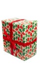 Beatifully wrapped present Royalty Free Stock Photo