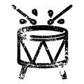 beating drum icon Royalty Free Stock Photo