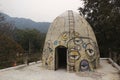 Beatles ashram in Rishikesh India, aucustic dome