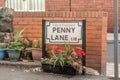 Beatles` Penny Lane famouse landmark