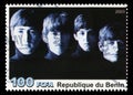 The Beatles Postage Stamp from Benin Royalty Free Stock Photo