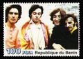 The Beatles Postage Stamp from Benin Royalty Free Stock Photo