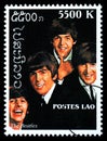 The Beatles Postage Stamp Royalty Free Stock Photo