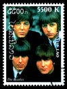 The Beatles Postage Stamp Royalty Free Stock Photo
