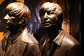 Beatles statue at the Cavern club.