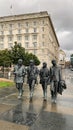 Beatles statue in Liverpool - photo taken in 18-10-22