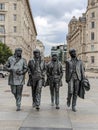 The Beatles statue in Liverpool, United Kingdom