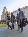 The Beatles Statue at the Pier Head Liverpool