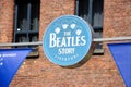 The Beatles Story Sign, Liverpool.