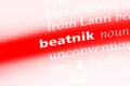 beatnik Royalty Free Stock Photo