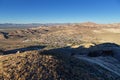 Beatty Nevada Viewed From Beatty Mountain Overlooking It Royalty Free Stock Photo