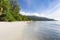 Beau Vallon Beach, Mahe, Seychelles, editorial Royalty Free Stock Photo